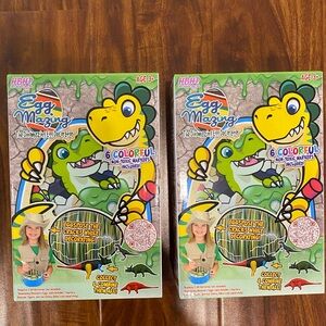 Two NEW EggMazing The Dinomazing Egg decorator Easter